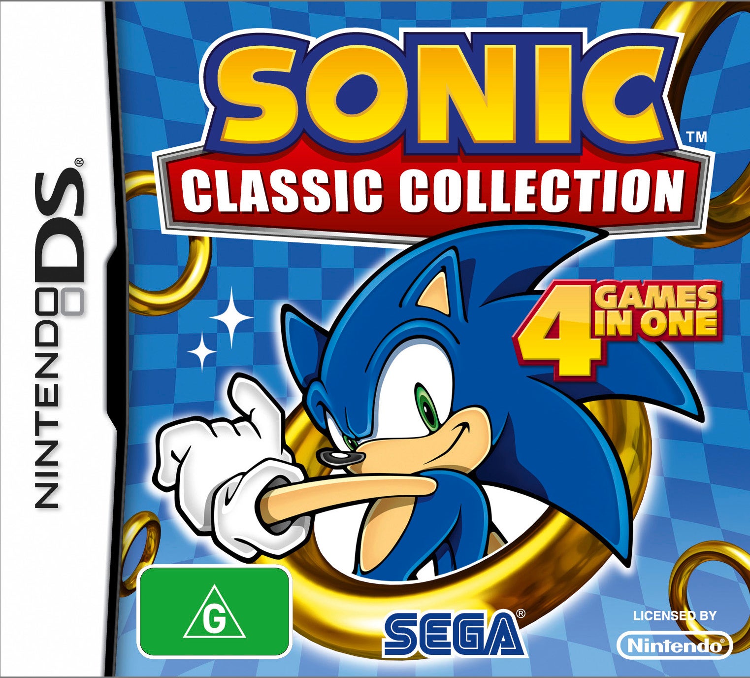 Sega Sonic Classic Collection Refurbished Nintendo DS Game